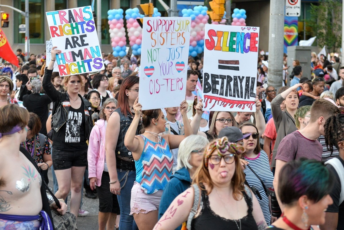 Trans Rights, Are Human Rights, March